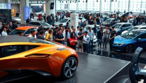 Lihat Demo Kendaraan Terbaru di Pameran